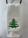 Christmas Gator Tree Towel