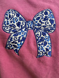 Chinoiserie Coquette Bow Sweatshirt