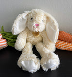 Small Fluffy Bunny Plush - Monogrammed