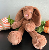 Small Fluffy Bunny Plush - Monogrammed