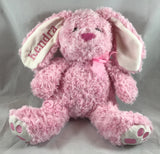 Medium Fluffy Swirl Bunny Plush