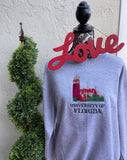 UF Century Tower Embriodered Campus Sweatshirt