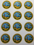 Palmetto Amateur Radio Club Official Logo Branded Full Color Stickers