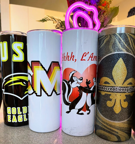 New Orleans Saints Glitter Tumbler, Glitter Tumbler, Saints