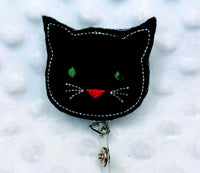 Halloween Felties Badge Reel Cover