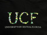 Floral Embroidered University Letters Sweatshirt