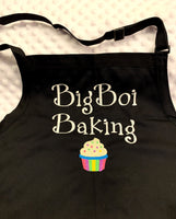 Personalized Embroidered Aprons with pocket