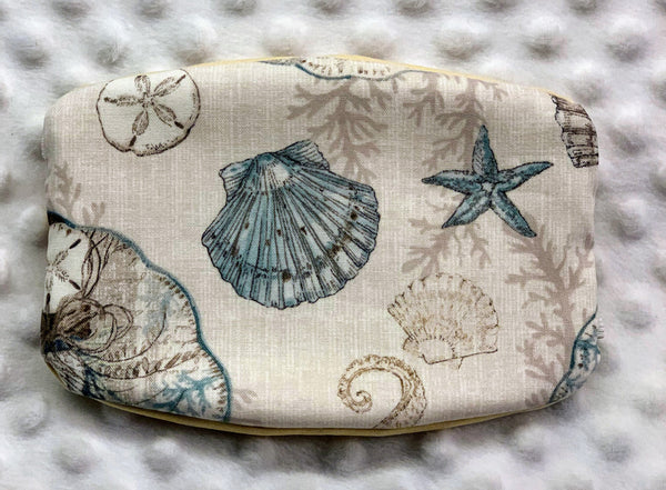 Washable Face Mask with Pocket - Sea Shells