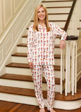 Pre-Order Adult Size Christmas Pajamas Buttoned Front