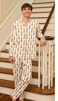 Pre-Order Adult Size Christmas Pajamas Buttoned Front