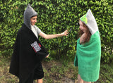 Character Hooded Towels - Wise Green Master or The Dark Lord