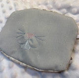 Washable Face Mask with Pocket - Grey Bling Bunny to benefit East Coast Rabbit Rescue