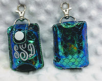 Mermaid Scales Hand Sanitizer Holder