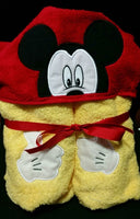 Character Hooded Towels - Mr. Mouse & Mrs. Mouse