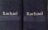 Embroidered Towel Sets - Monogram or Name - 3 towels per set